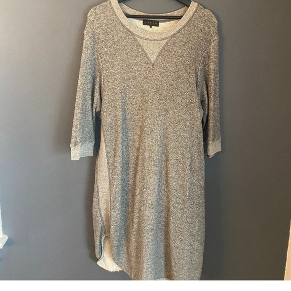 Hatch “the sweatshirt dress” one size heather gray - Picture 2 of 3